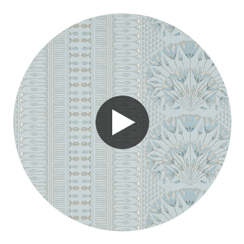 Cairo | Anna French Wallcovering Circular Swatch | DW