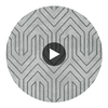 Colburn Chevron | Anna French Wallcovering Circular Swatch | DW