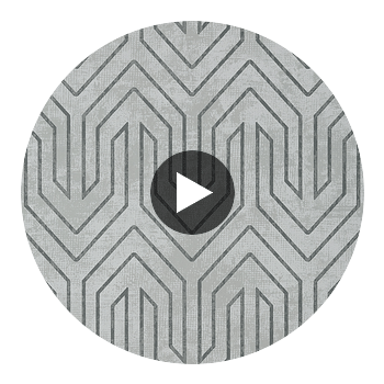 Colburn Chevron | Anna French Wallcovering Circular Swatch | DW