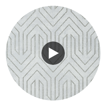 Colburn Chevron | Anna French Wallcovering Circular Swatch | DW