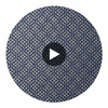 Riva | Anna French Wallcovering Circular Swatch | DW