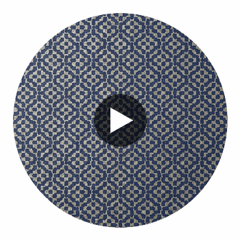 Riva | Anna French Wallcovering Circular Swatch | DW