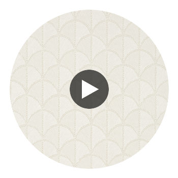 Seton Scallop | Anna French Wallcovering Circular Swatch | DW