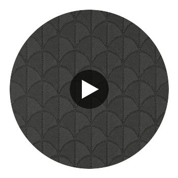 Seton Scallop | Anna French Wallcovering Circular Swatch | DW