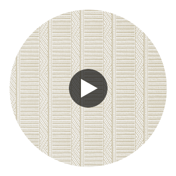 Montecito Stripe | Anna French Wallcovering Circular Swatch | DW