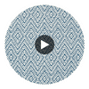 Vero | Anna French Wallcovering Circular Swatch | DW
