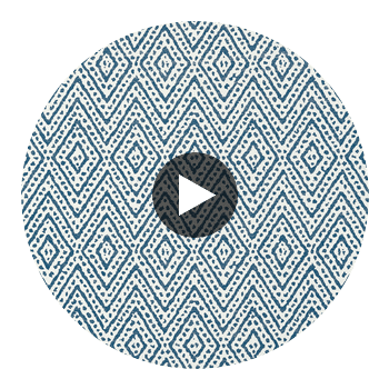 Vero | Anna French Wallcovering Circular Swatch | DW