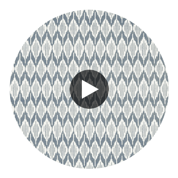 Balin Ikat | Anna French Wallcovering Circular Swatch | DW