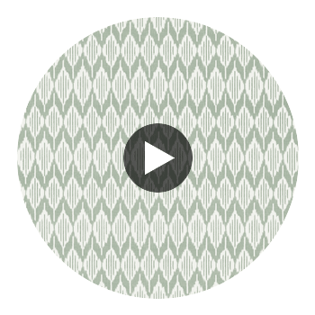 Balin Ikat | Anna French Wallcovering Circular Swatch | DW