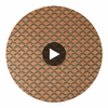 Cashiers | Anna French Wallcovering Circular Swatch | DW
