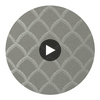 Burmese | Anna French Wallcovering Circular Swatch | DW