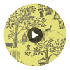 Willow Wood | Anna French Wallcovering Circular Swatch | DW
