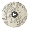 Willow Wood | Anna French Wallcovering Circular Swatch | DW