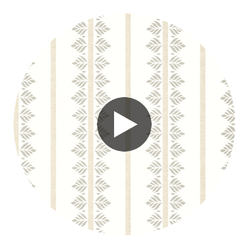 Dawson Stripe | Anna French Wallcovering Circular Swatch | DW