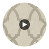 Brock Trellis | Anna French Wallcovering Circular Swatch | DW