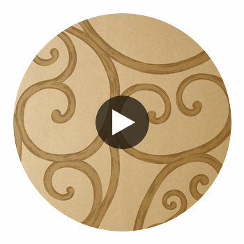 Palace Gate | Anna French Wallcovering Circular Swatch | DW