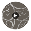 Palace Gate | Anna French Wallcovering Circular Swatch | DW