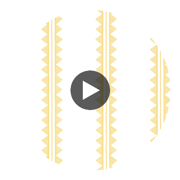 Agave Stripe Yellow | Thibaut Wallcoverings Circular Swatch | Thibaut Wallpaper