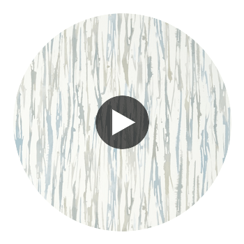 Aurora Soft Blue and Grey | Thibaut Wallcoverings Circular Swatch | Thibaut