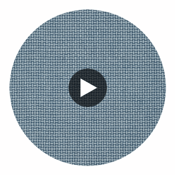 Baker Weave Navy | Thibaut Wallcoverings Circular Swatch | Thibaut