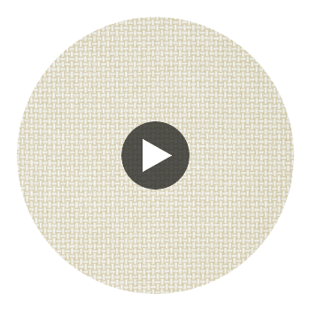 Baker Weave Beige | Thibaut Wallcoverings Circular Swatch | Thibaut