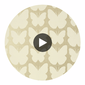 Aldora Champagne Pearl | Thibaut Wallcoverings Circular Swatch | Thibaut Wallpaper