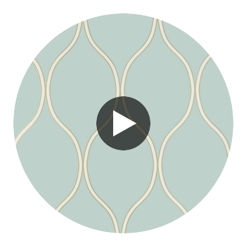 Aldora Mineral Blue | Thibaut Wallcoverings Circular Swatch | Thibaut Wallpaper
