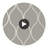 Aldora Charcoal | Thibaut Wallcoverings Circular Swatch | Thibaut Wallpaper