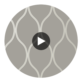 Aldora Charcoal | Thibaut Wallcoverings Circular Swatch | Thibaut Wallpaper