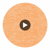 Madeira Chain Orange | Thibaut Wallcoverings Circular Swatch | Thibaut Wallpaper