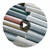 Bankun Damask Teal | Thibaut Wallcoverings Circular Swatch | Thibaut