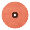 Bankun Raffia Coral | Thibaut Wallcoverings Circular Swatch | Thibaut Wallpaper