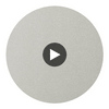 Minerals Silver | Thibaut Wallcoverings Circular Swatch | Thibaut