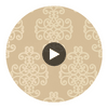 Caballo Camel | Thibaut Wallcoverings Circular Swatch | Thibaut