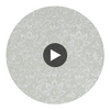 Kalynn Metallic Silver on Grey | Thibaut Wallcoverings Circular Swatch | Thibaut