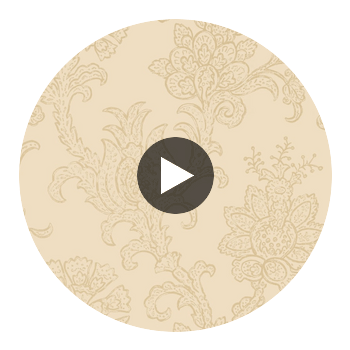 Shapell Cream | Thibaut Wallcoverings Circular Swatch | Thibaut