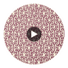 Rinca Plum | Thibaut Wallcoverings Circular Swatch | Thibaut