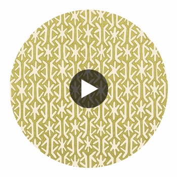 Rinca Green | Thibaut Wallcoverings Circular Swatch | Thibaut