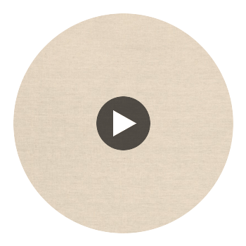 Curtis Linen Natural | Thibaut Wallcoverings Circular Swatch | Thibaut