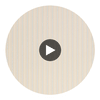 Harrison Stripe Blue and Linen | Thibaut Wallcoverings Circular Swatch | Thibaut