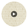 Katsu Cream | Thibaut Wallcoverings Circular Swatch | Thibaut