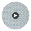 Rothbury Trellis Metallic on Slate Grey | Thibaut Wallcoverings Circular Swatch | Thibaut