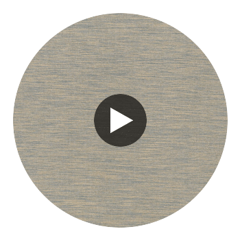 Sardinia Blue and Beige | Thibaut Wallcoverings Circular Swatch | Thibaut