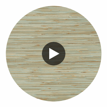 Stablewood Aqua | Thibaut Wallcoverings Circular Swatch | Thibaut