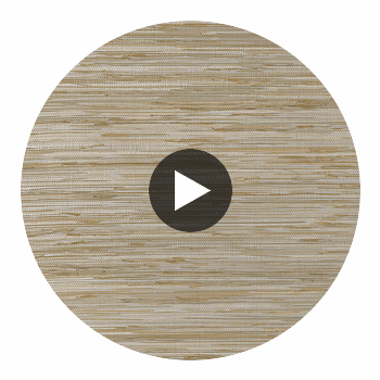 Stablewood Silver | Thibaut Wallcoverings Circular Swatch | Thibaut