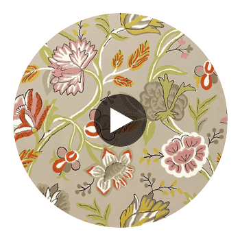 Cayman Natural | Thibaut Wallcoverings Circular Swatch | Thibaut