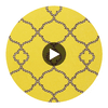 Gibraltar Gold | Thibaut Wallcoverings Circular Swatch | Thibaut