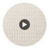St. Barts Linen | Thibaut Wallcoverings Circular Swatch | Thibaut