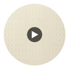 Ingrid Black on Beige | Thibaut Wallcoverings Circular Swatch | Thibaut
