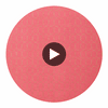 Ingrid Black on Pink | Thibaut Wallcoverings Circular Swatch | Thibaut